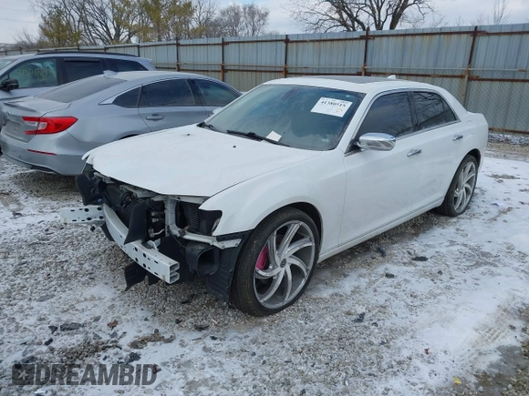 2017 Chrysler 300 with VIN 2C3CCAKG9HH665088, listed as a IAAI auction lot 41380515 with 91,760 mi miles. Bid and sale history available at carsss.com. Image 2.