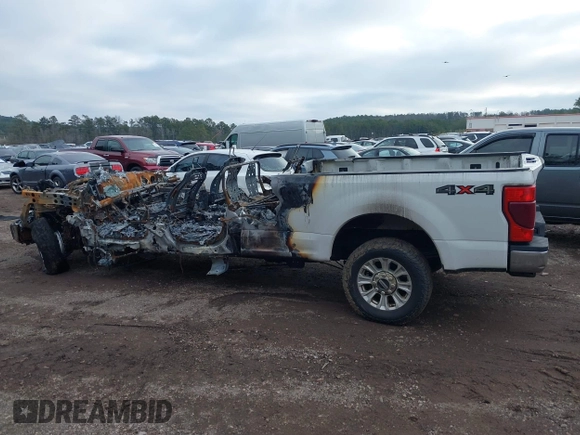 2021 Ford Super Duty F-250 SRW XL with VIN 1FT7W2BT9MED93098, listed as a IAAI auction lot 41006834 with 1 mi miles. Bid and sale history available at carsss.com. Image 13.