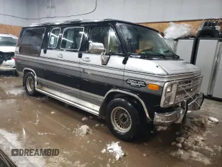 1988 Chevrolet Chevy Van z VIN 2GBEG25K2J4137750, wystawiony jako Copart lot #89310475 z przebiegiem 26 823 mil mil oraz Szkoda całkowita • Salvage title. Historia ofert i sprzedaży dostępna na DreamBid. Obrazek 4.