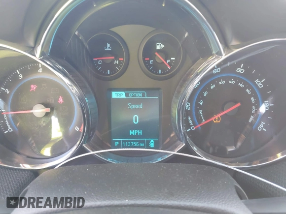 2013 Chevrolet Cruze 1LT with VIN 1G1PC5SB8D7105165, listed as a IAAI auction lot 42001002 with 113,756 mi miles and . Bid and sale history available at DreamBid. Image 7.