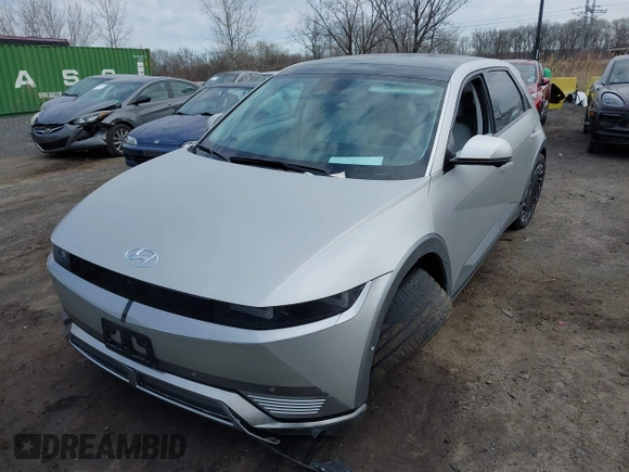 2024 Hyundai Ioniq 5 Limited z VIN KM8KRDDF0RU285367, wystawiony jako IAAI lot #41779126 z przebiegiem 3 567 mil mil oraz . Historia ofert i sprzedaży dostępna na DreamBid. Obrazek 2.