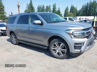 2024 Ford Expedition Max Limited z VIN 1FMJK1K83REA40544, wystawiony jako IAAI lot #42582469 z przebiegiem 40 258 mil mil oraz . Historia ofert i sprzedaży dostępna na DreamBid. Obrazek 1.