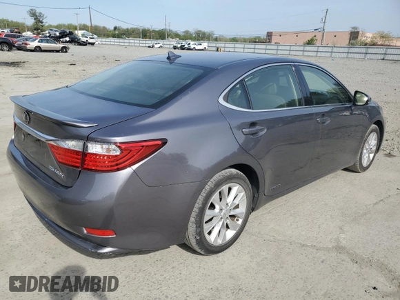2013 Lexus ES 300h with VIN JTHBW1GG1D2025367, listed as a Copart auction lot 54745465 with 101,060 mi miles and Clean title. Bid and sale history available at DreamBid. Image 3.