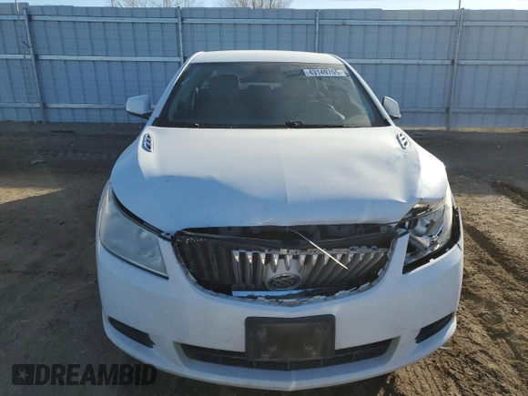 2011 Buick LaCrosse CX with VIN 1G4GA5EC7BF108705, listed as a Copart auction lot 43149705 with 133,548 mi miles and Salvage Title. Bid and sale history available at carsss.com. Image 5.