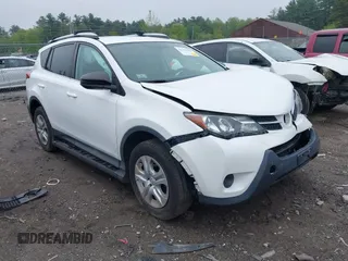 2015 Toyota RAV4 LE with VIN 2T3BFREV6FW319987, listed as a IAAI auction lot 42254295 with 110,126 mi miles and . Bid and sale history available at DreamBid. Image 1.