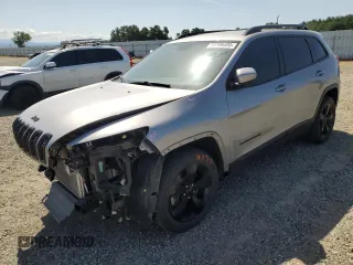 2018 Jeep Cherokee Latitude Tech Connect with VIN 1C4PJLCB7JD543043, listed as a Copart auction lot 56206495 with 79,201 mi miles and Salvage title. Bid and sale history available at DreamBid. Image 1.