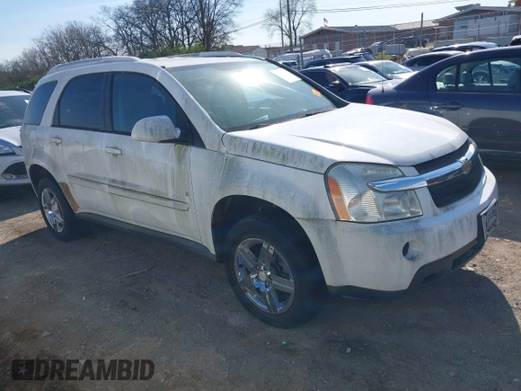 2008 Chevrolet Equinox LT with VIN 2CNDL43FX86010565, listed as a IAAI auction lot 41900345 with 1 mi miles. Bid and sale history available at carsss.com. Image 1.