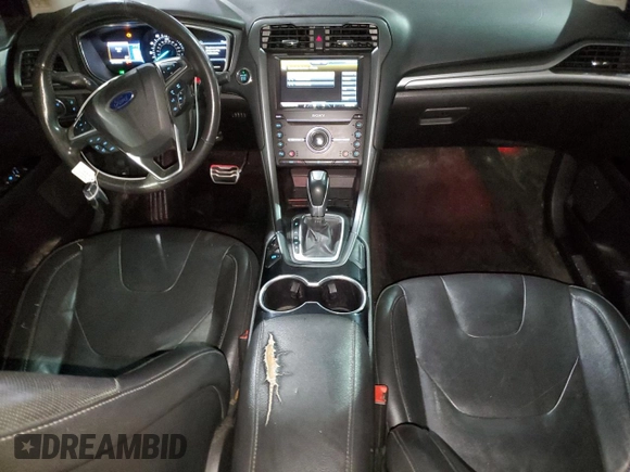 2016 Ford Fusion Titanium with VIN 3FA6P0K98GR283829, listed as a Copart auction lot 49640775 with 221,320 mi miles and Clean Title. Bid and sale history available at carsss.com. Image 8.