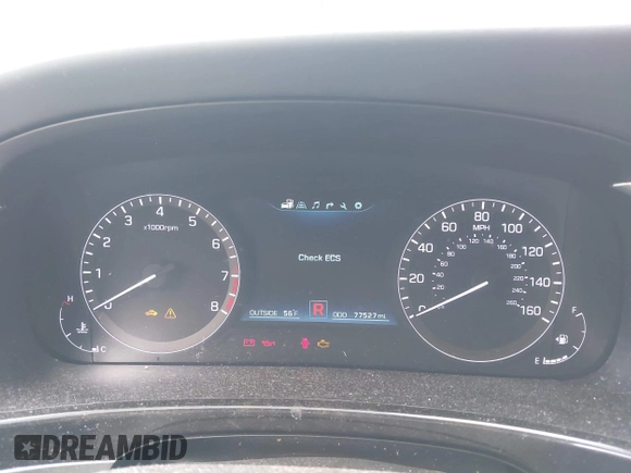 2014 Hyundai Equus Signature with VIN KMHGH4JH0EU085887, listed as a IAAI auction lot 42042823 with 77,527 mi miles and . Bid and sale history available at DreamBid. Image 7.