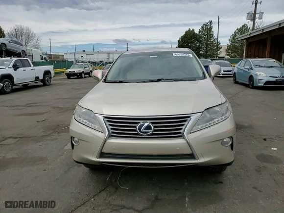 2013 Lexus RX 450h with VIN JTJZB1BA3D2008890, listed as a Copart auction lot 49958315 with 201,231 mi miles and Salvage Title. Bid and sale history available at carsss.com. Image 10.