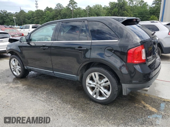 2013 Ford Edge Limited with VIN 2FMDK3KC0DBC60841, listed as a Copart auction lot 59917675 with 98,855 mi miles and Salvage title. Bid and sale history available at DreamBid. Image 2.
