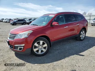 2014 Chevrolet Traverse LTZ z VIN 1GNKVJKD8EJ324323, wystawiony jako Copart lot #51430325 z przebiegiem 141 209 mil mil oraz Szkoda całkowita • Salvage title. Historia ofert i sprzedaży dostępna na DreamBid. Obrazek 1.