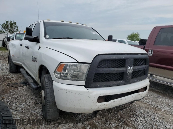 2015 Ram 3500 Tradesman with VIN 3C63RPGL8FG677367, listed as a Copart auction lot 65832834 with 0 mi miles and Salvage Title. Bid and sale history available at carsss.com. Image 4.