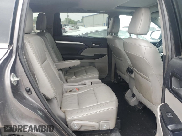 2017 Toyota Highlander XLE with VIN 5TDJZRFH7HS426496, listed as a Copart auction lot 62337475 with 255,962 mi miles and Clean title. Bid and sale history available at DreamBid. Image 11.