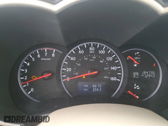 2012 Nissan Quest SL with VIN JN8AE2KP6C9047310, listed as a Copart auction lot 52867065 with 194,736 mi miles and Salvage Title. Bid and sale history available at carsss.com. Image 9.