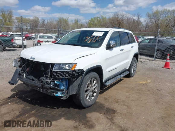 2014 Jeep Grand Cherokee Limited z VIN 1C4RJFBG9EC122590, wystawiony jako IAAI lot #42037881 z przebiegiem 137 270 mil mil oraz . Historia ofert i sprzedaży dostępna na DreamBid. Obrazek 17.