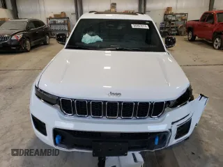 2022 Jeep Grand Cherokee Overland with VIN 1C4RJYD68N8716557, listed as a Copart auction lot 86807614 with 12,590 mi miles and Salvage title. Bid and sale history available at DreamBid. Image 5.