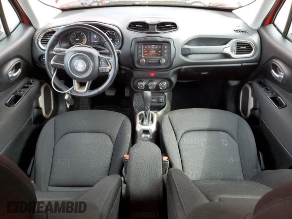 2017 Jeep Renegade Altitude with VIN ZACCJABB4HPE44986, listed as a Copart auction lot 62130735 with 86,632 mi miles and Salvage title. Bid and sale history available at DreamBid. Image 8.