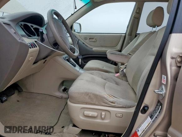 2004 Toyota Highlander z VIN JTEGP21A140022894, wystawiony jako Copart lot #58898385 z przebiegiem 252 007 mil mil oraz Szkoda całkowita • Salvage title. Historia ofert i sprzedaży dostępna na DreamBid. Obrazek 7.