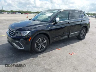 2024 Volkswagen Tiguan with VIN 3VVTB7AX9RM218526, listed as a IAAI auction lot 42564195 with Not provided miles and . Bid and sale history available at DreamBid. Image 2.