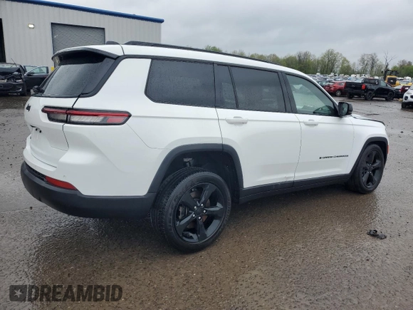 2023 Jeep Grand Cherokee Laredo with VIN 1C4RJKAG1P8825536, listed as a Copart auction lot 55740935 with 35,600 mi miles and Salvage title. Bid and sale history available at DreamBid. Image 3.