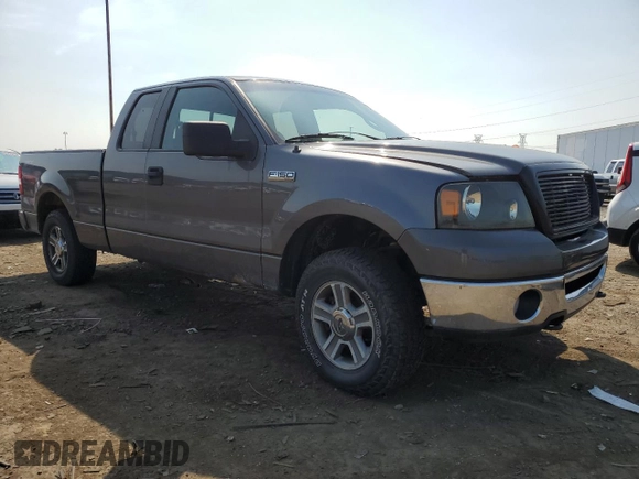 2008 Ford F-150 STX with VIN 1FTRX14W28FB39062, listed as a Copart auction lot 63776405 with 171,717 mi miles and Clean title. Bid and sale history available at DreamBid. Image 4.