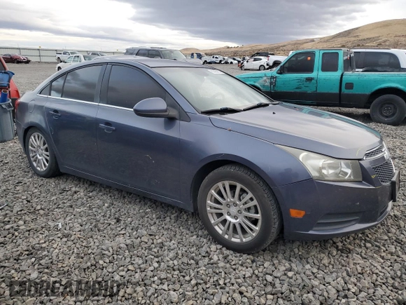 2013 Chevrolet Cruze ECO with VIN 1G1PJ5SB5D7179326, listed as a Copart auction lot 47084555 with 125,478 mi miles and Salvage Title. Bid and sale history available at carsss.com. Image 4.