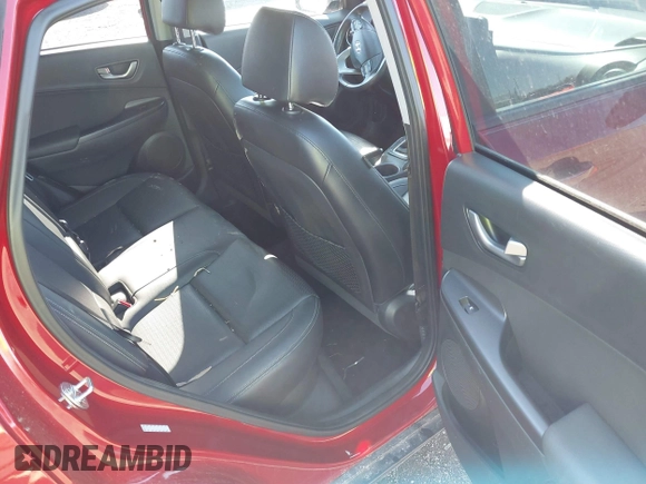 2018 Hyundai Kona Ultimate with VIN KM8K5CA55JU093643, listed as a IAAI auction lot 41833149 with 151,804 mi miles. Bid and sale history available at carsss.com. Image 8.
