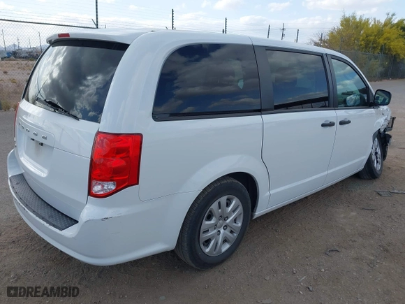 2020 Dodge Grand Caravan SE Plus with VIN 2C4RDGBG7LR230725, listed as a IAAI auction lot 41947348 with 63,380 mi miles. Bid and sale history available at carsss.com. Image 4.