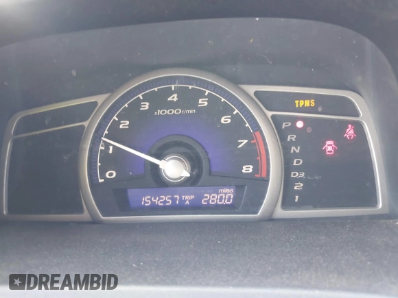 2008 Honda Civic LX with VIN 2HGFA16568H505100, listed as a IAAI auction lot 42134374 with 154,257 mi miles and . Bid and sale history available at DreamBid. Image 7.