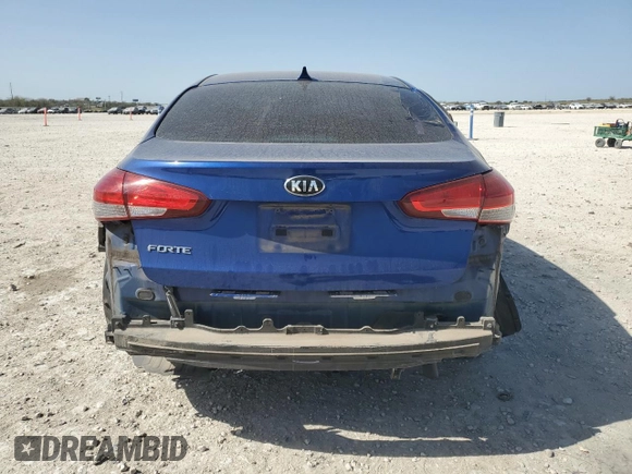 2017 Kia Forte LX with VIN 3KPFK4A70HE141614, listed as a Copart auction lot 49859225 with 64,561 mi miles and Salvage Title. Bid and sale history available at carsss.com. Image 6.