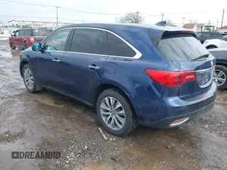 2015 Acura MDX Tech Pkg with VIN 5FRYD4H47FB002889, listed as a IAAI auction lot 41668025 with 96,781 mi miles. Bid and sale history available at carsss.com. Image 3.