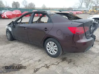 2011 Kia Forte EX with VIN KNAFU4A24B5448315, listed as a IAAI auction lot 41935088 with 1 mi miles. Bid and sale history available at carsss.com. Image 3.