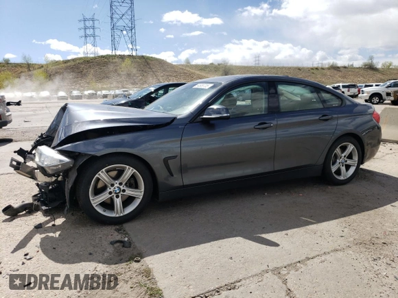 2015 BMW 4 Series 428i z VIN WBA4A5C53FG051038, wystawiony jako Copart lot #54909705 z przebiegiem 101 536 mil mil oraz Nie do naprawy • Non repairable. Historia ofert i sprzedaży dostępna na DreamBid. Obrazek 1.