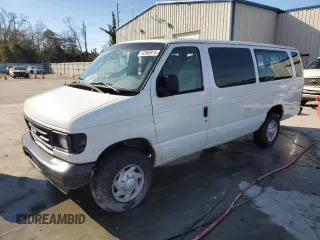 2006 Ford Econoline Passenger XL with VIN 1FBSS31L56DB22968, listed as a Copart auction lot 42565915 with 164,967 mi miles and Salvage Title. Bid and sale history available at carsss.com. Image 1.