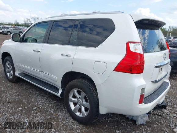 2013 Lexus GX 460 with VIN JTJBM7FX2D5056487, listed as a IAAI auction lot 41964983 with 220,005 mi miles and . Bid and sale history available at DreamBid. Image 3.