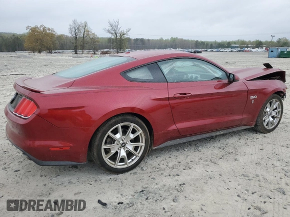2015 Ford Mustang GT with VIN 1FA6P8CF3F5357131, listed as a Copart auction lot 51286665 with 92,612 mi miles and Salvage Title. Bid and sale history available at carsss.com. Image 3.