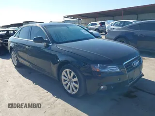 2010 Audi A4 2.0T Premium Plus with VIN WAUEFAFL4AN050493, listed as a IAAI auction lot 41200314 with 107,847 mi miles. Bid and sale history available at carsss.com. Image 1.