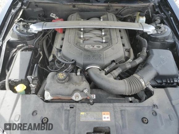 2014 Ford Mustang GT with VIN 1ZVBP8CF3E5308631, listed as a Copart auction lot 56112365 with 54,165 mi miles and Salvage title. Bid and sale history available at DreamBid. Image 11.