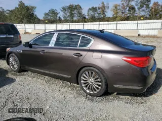 2015 Kia K900 Luxury with VIN KNALW4D48F6022332, listed as a Copart auction lot 75312254 with 167,589 mi miles and Salvage Title. Bid and sale history available at carsss.com. Image 2.