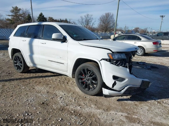 2018 Jeep Grand Cherokee Laredo E with VIN 1C4RJFAG6JC137155, listed as a IAAI auction lot 41391410 with 108,271 mi miles. Bid and sale history available at carsss.com. Image 1.