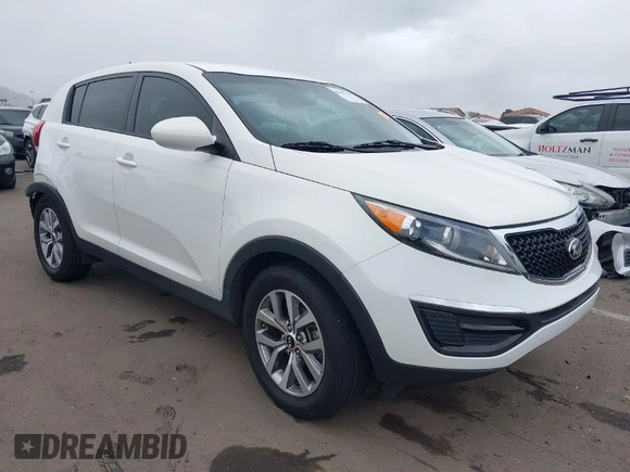 2015 Kia Sportage LX with VIN KNDPB3AC4F7741528, listed as a IAAI auction lot 41803355 with 60,139 mi miles and . Bid and sale history available at carsss.com. Image 1.