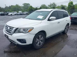 2017 Nissan Pathfinder SV with VIN 5N1DR2MN3HC625541, listed as a IAAI auction lot 42372722 with 225,329 mi miles and . Bid and sale history available at DreamBid. Image 2.