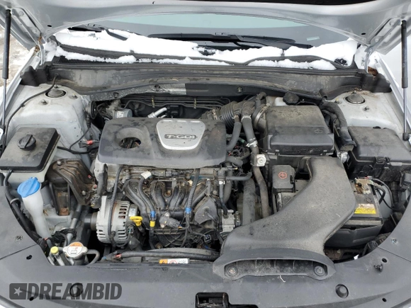 2016 Kia Optima LX Turbo with VIN 5XXGT4L18GG059422, listed as a Copart auction lot 44522895 with 41,954 mi miles and Salvage Title. Bid and sale history available at carsss.com. Image 11.