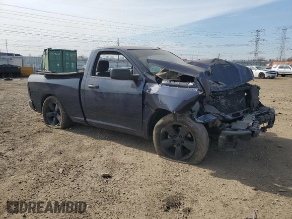 2013 Ram 1500 Express with VIN 3C6JR6AT4DG503965, listed as a Copart auction lot 53094165 with Not provided miles and Salvage title. Bid and sale history available at DreamBid. Image 4.