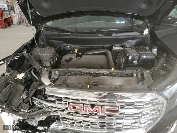 2024 GMC Terrain Denali with VIN 3GKALXEG8RL346862, listed as a Copart auction lot 41571365 with 7,490 mi miles and Salvage Title. Bid and sale history available at carsss.com. Image 12.