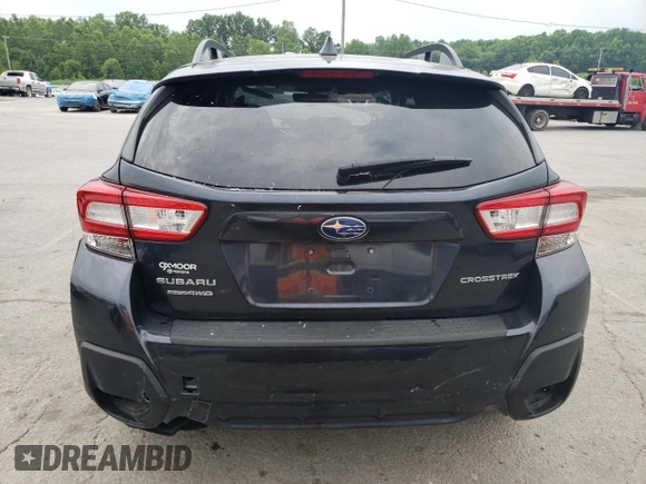 2019 Subaru Crosstrek Premium with VIN JF2GTACC6K8257932, listed as a Copart auction lot 59082525 with 76,736 mi miles and Salvage title. Bid and sale history available at DreamBid. Image 6.