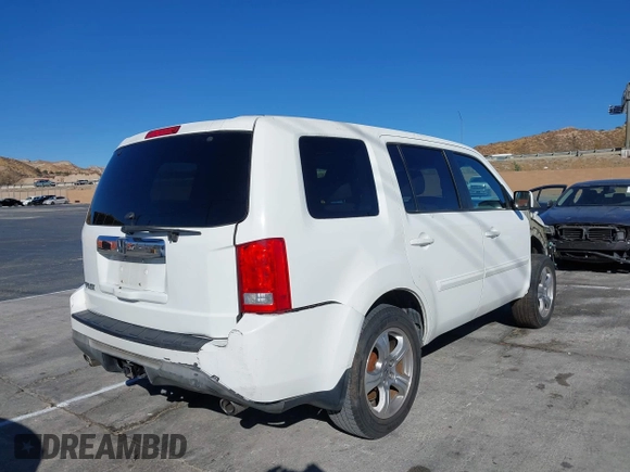 2012 Honda Pilot EX-L z VIN 5FNYF3H50CB021150, wystawiony jako IAAI lot #41337663 z przebiegiem Nie podano mil oraz . Historia ofert i sprzedaży dostępna na DreamBid. Obrazek 4.