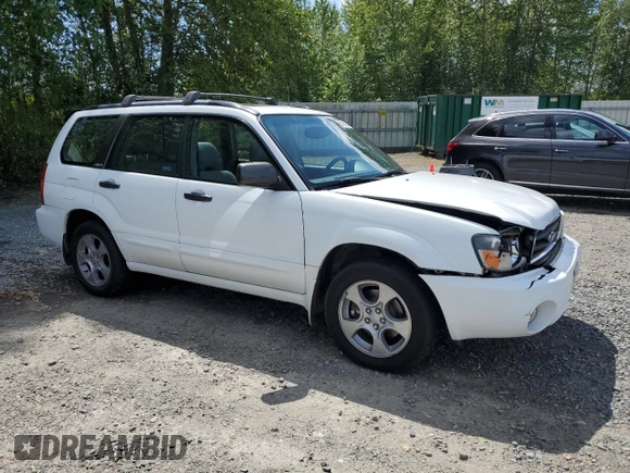 2003 Subaru Forester XS with VIN JF1SG65663H729152, listed as a Copart auction lot 58026535 with 174,141 mi miles and Salvage title. Bid and sale history available at DreamBid. Image 4.