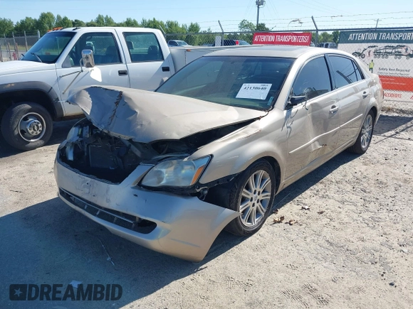 2007 Toyota Avalon XL with VIN 4T1BK36B57U241189, listed as a IAAI auction lot 42130640 with 144,735 mi miles. Bid and sale history available at carsss.com. Image 2.